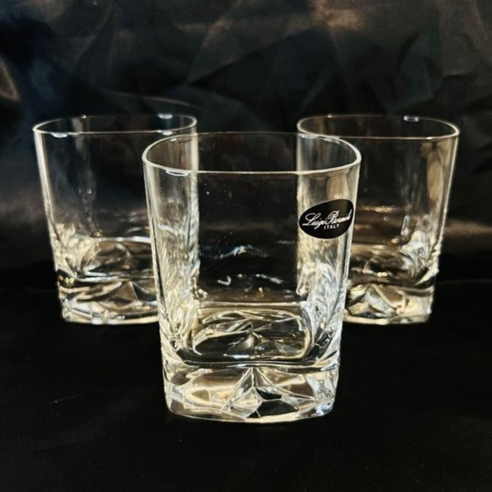 Luigi Bormioli Double Old Fashioned Glass barware set (3)